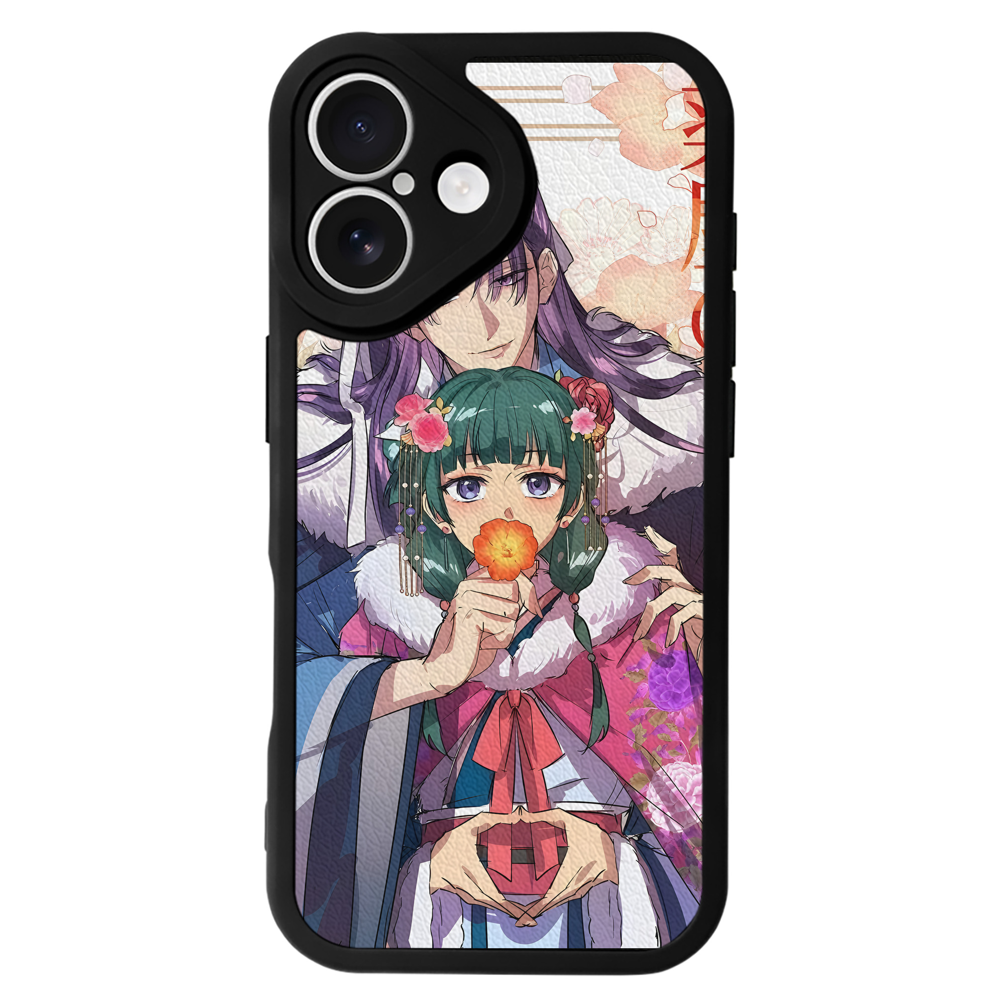 （画像用） 薬屋のひとりごと The Apothecary Diaries 【iPhone 16シリーズ対応】シリコンスマホケース（レザー調） 材質：シリコン